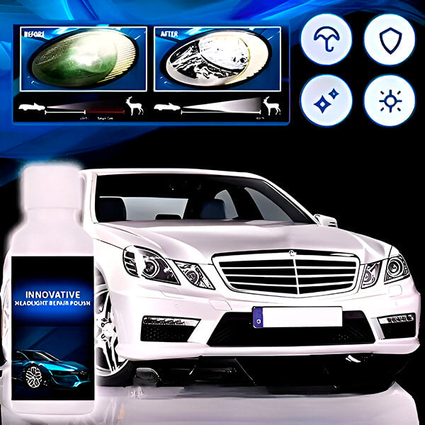 Car Headlight Repair Fluid, Scratch Remover 🔥 BUY 1 GET 1 FREE 🔥