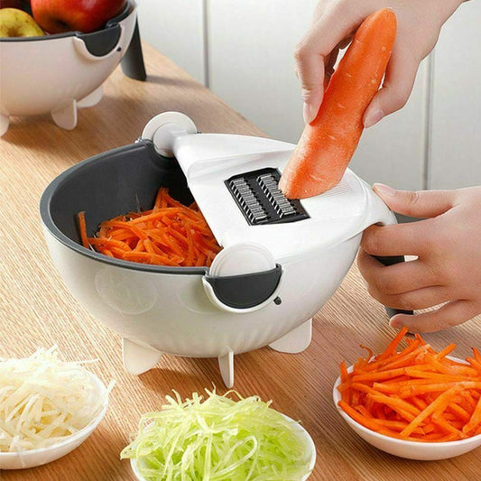 9 in 1 Multifunctional Basket Vegetable cutter