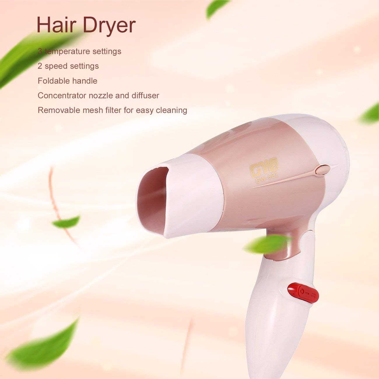 Foldable Professional Hair Dryer