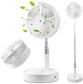 Folding Retractable Rod USB Charging Fan