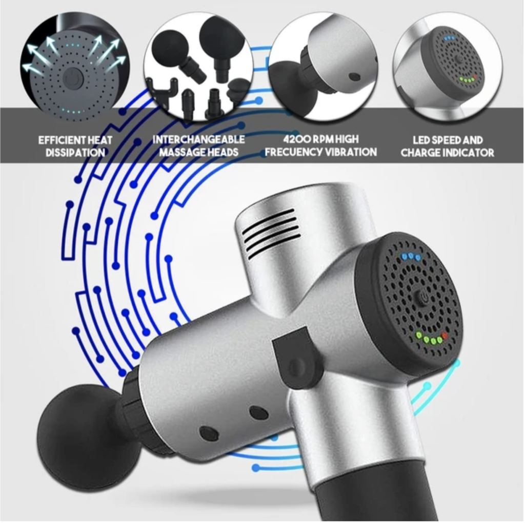 DEEP MUSCLE MASSAGER - PAIN RELIEVING