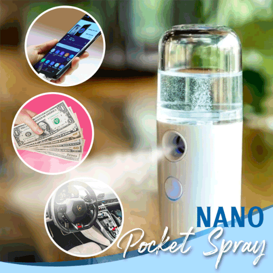 Portable Nano Mist Sanitizer Sprayer – USB Rechargeable