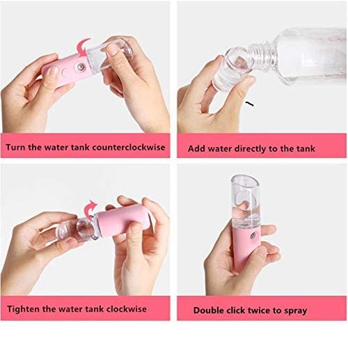 Portable Nano Mist Sanitizer Sprayer – USB Rechargeable